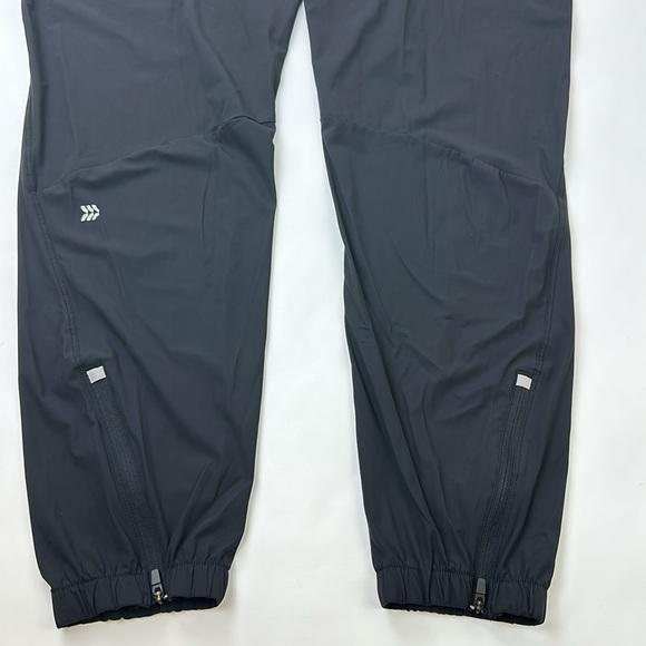 all in motion Men’s light heavyweight Joggers. Black. Large. Zipper Ankles. - Picture 4 of 7